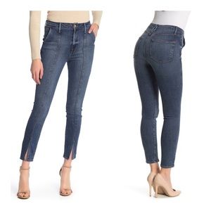 Good American Good Waist Split Hem Jeans